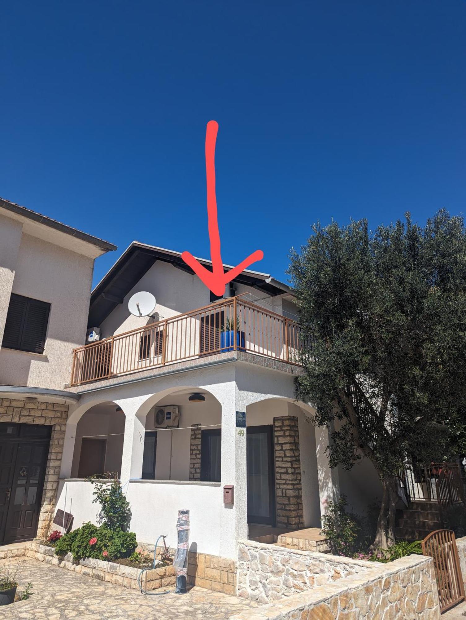 Zeezicht Appartement 50M From Beach Srima Esterno foto
